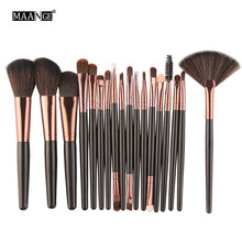 Load image into Gallery viewer, MAANGE 6/15/18Pcs Makeup Brushes Tool Set Cosmetic Powder Eye Shadow Foundation Blush Blending Beauty Make Up Brush Maquiagem