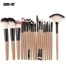 Load image into Gallery viewer, MAANGE 6/15/18Pcs Makeup Brushes Tool Set Cosmetic Powder Eye Shadow Foundation Blush Blending Beauty Make Up Brush Maquiagem